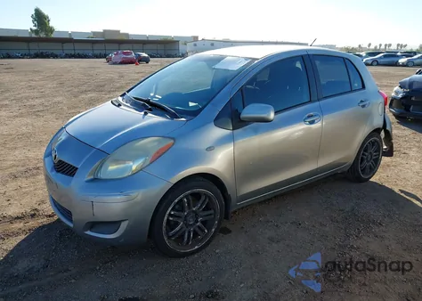 2009 Toyota Yaris z USA, uszkodzony, nr VIN JTDKT903695225893